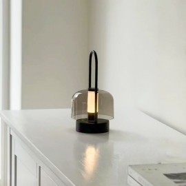 [Vintage Table Lamp] Vintage Table Lamp with Touch Control, USB-Powered Cordless Desk Light, Dimmable Bedside Lighting with Warm White/Neutral/cool Daylight, Portable Vintage Lighting for Living Room, Office, Bedroom - Ideal Gift for Christmas, Valentine's, Housewarming - Compatible with USB-Ports (No Adapter Needed), Classic Decor, Highquality Build, Office Workers