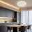 [Modern LED Ceiling Light] Modern Minimalist LED White Cloud Petal Round Ceiling Light | For Office, Bedroom, Living Room, Dining Room, Hallway, Cloakroom - Ceiling Light Shade, Chandelier, Lamp