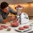 Meat Mincer - Electric Meat Grinder Household Multifunctional Mincer Sausage Stuffer Food Processor US 110V White