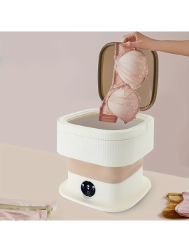 Portable Mini Washing Machine: Foldable, Lightweight & Space-Saving For Home & Travel