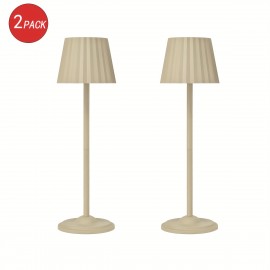 [2pcs RGB Table Lamp] 2pcs RGB Table Lamp - Dimmable Touch Light | 16 Colors, Wireless, Battery Powered | Bedside Decoration for Dining Rooms, Coffee Shops & Hotel Bars