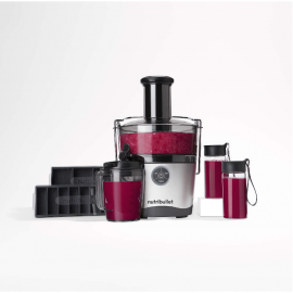 NutriBullet Juicer Pro Centrifugal Juicer Machine for Fruit, Vegetables, and Food Prep, 27 Ounces/1.5 Liters, 1000 Watts, Slow Masticating Juicer Machine, Juicer Machines Vegetable and Fruit, Portable Juicer