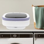 12 Liters Portable Folding Mini Washer - Upgraded Large Capacity for Underwear And Small Items, Suitable for Apartments, Dormitories, RV Traveling